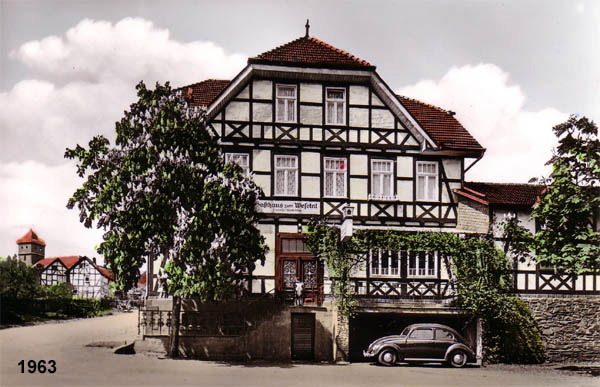 Gast- und Pensionshaus "Zum Wesetal" ca. 1963